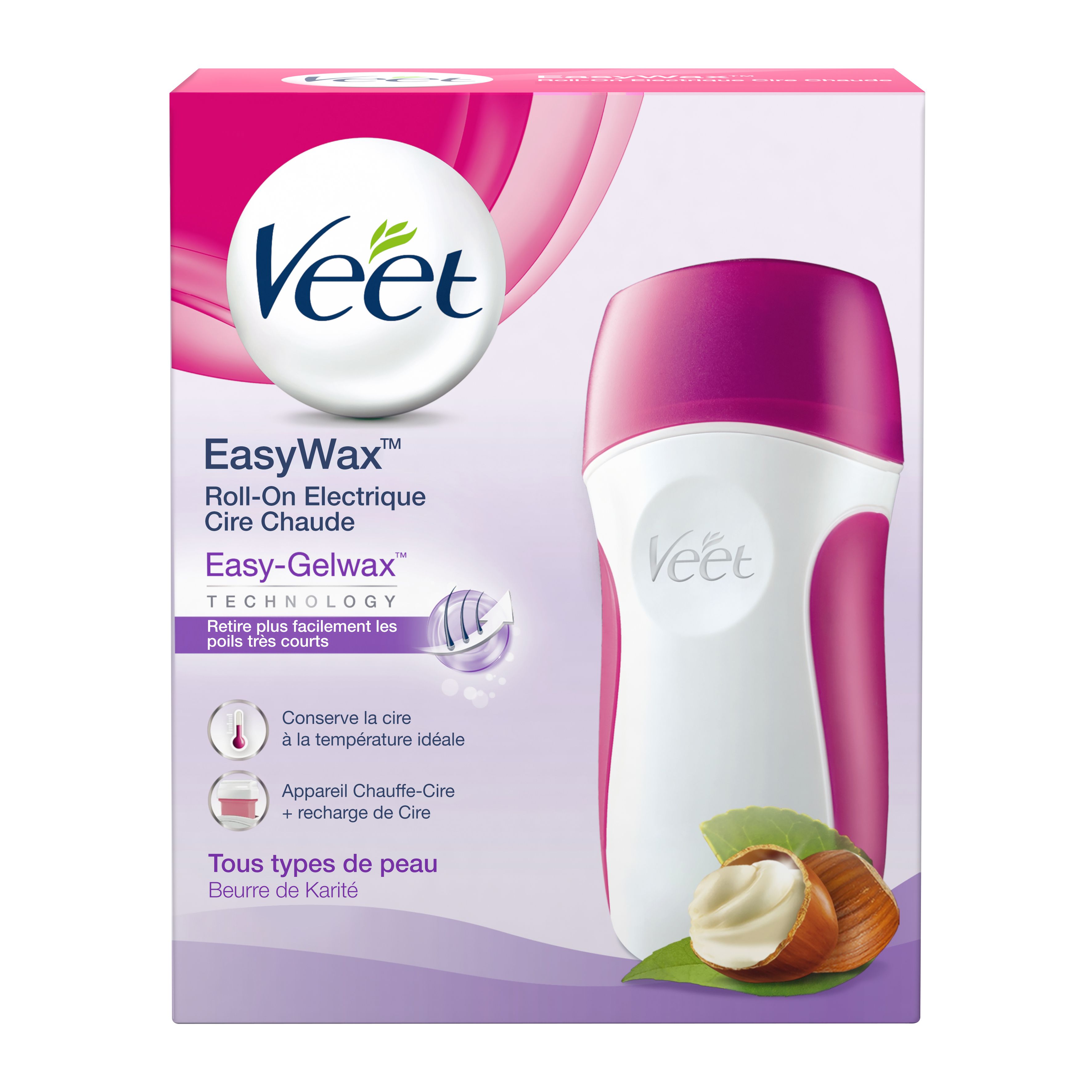 Roll-on cire chaude EasyWax™ | Veet